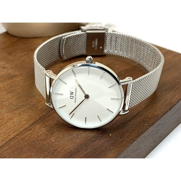 Daniel Wellington Womens Watch DW00100164 White Dial 32mm Silver Steel M… - Picture 8 of 14